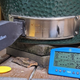 Hawt heat: ThermoWorks Billows and Signals paired with a baby-back rib-loaded Big Green Egg